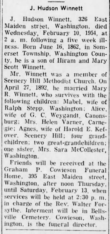 J. Hudson Winnett